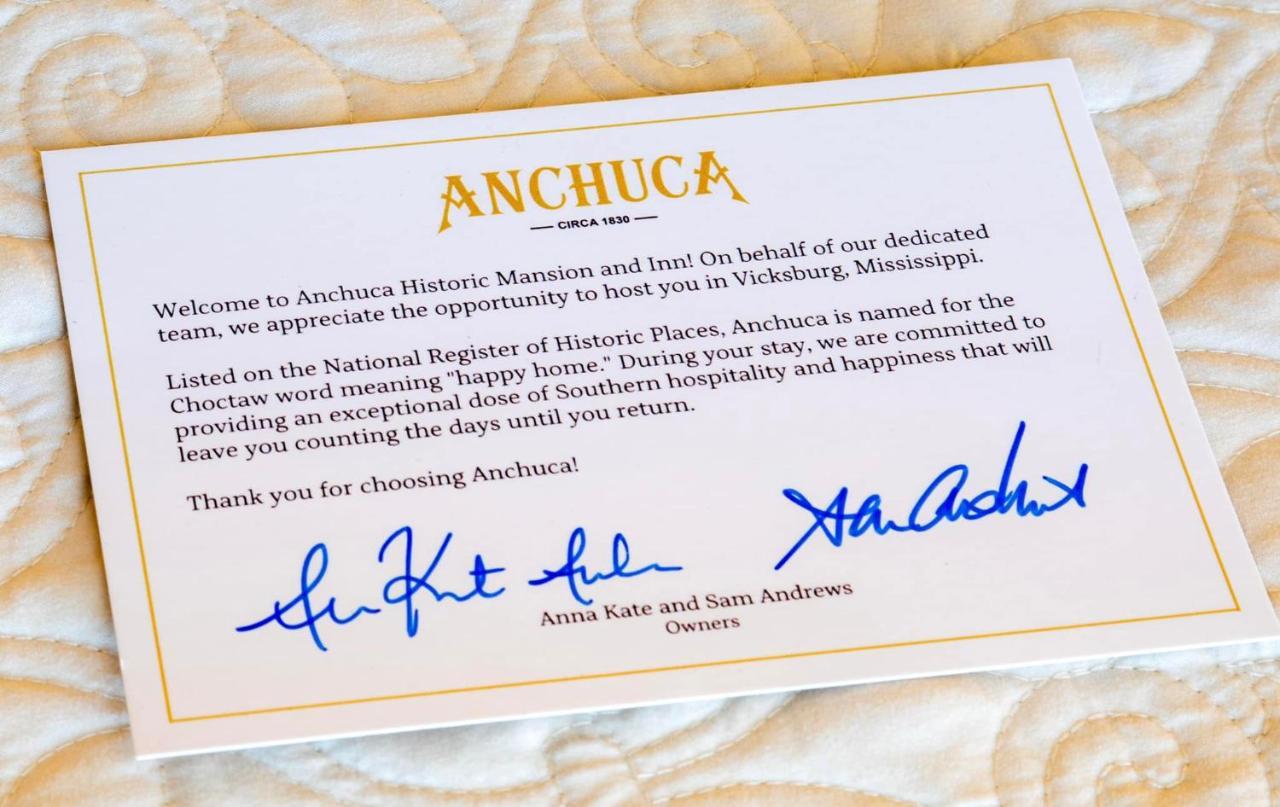 ויקסבורג Anchuca Historic Mansion & Inn מראה חיצוני תמונה